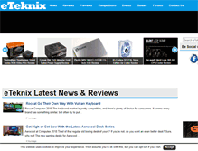 Tablet Screenshot of eteknix.com